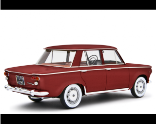 Fiat 1300 1961 Rosso Amaranto Laudoracing 1:18 Resinemodell (Türen, Motorhaube... nicht zu öffnen!)